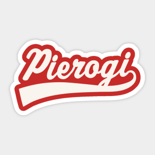 Pierogi Polish American Dyngus Day Buffalo NY Sticker